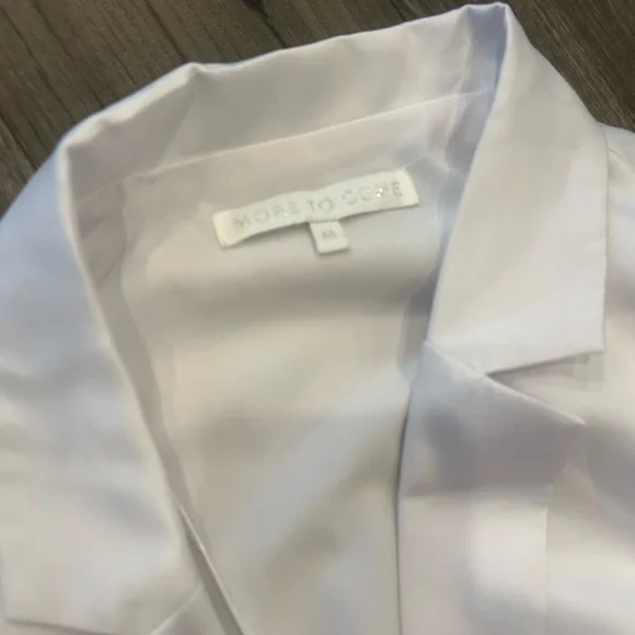 Revolve White Blazer Style Dress - Picture 2 of 4